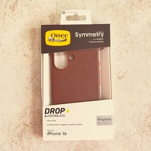 Otterbox Symmetry Series MagSafe Apple iPhone 16, Brown - New!